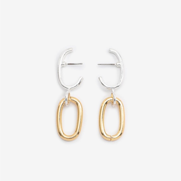 Drop Chainlink Earring - Picture 3 of 3